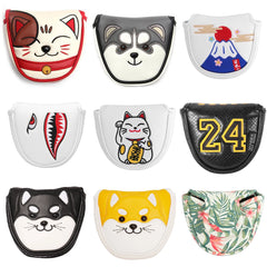 Magnetic Golf Mallet Putter Covers - Multiple Designs