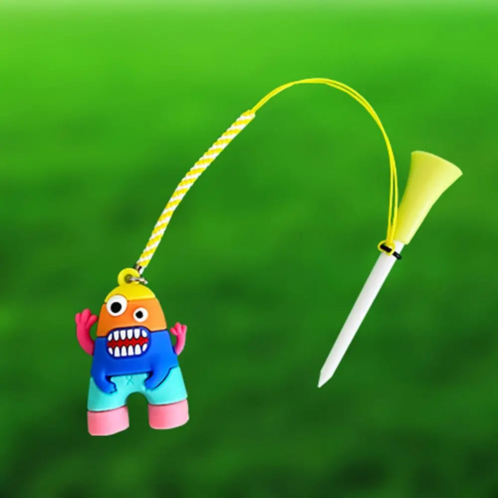 Cartoon Golf Rubber Tees  (Easy To Find)