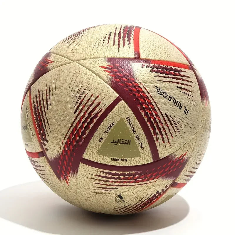 Gold & Red Football - Size 5