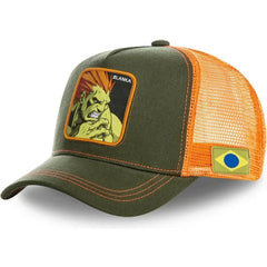 Street Fighter Trucker Caps