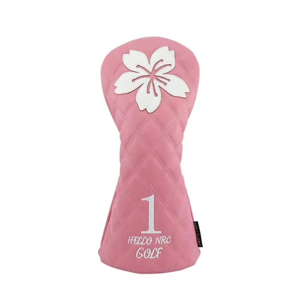 Sakura Pattern Golf Headcover (Driver, Fairway wood & Hybrid)