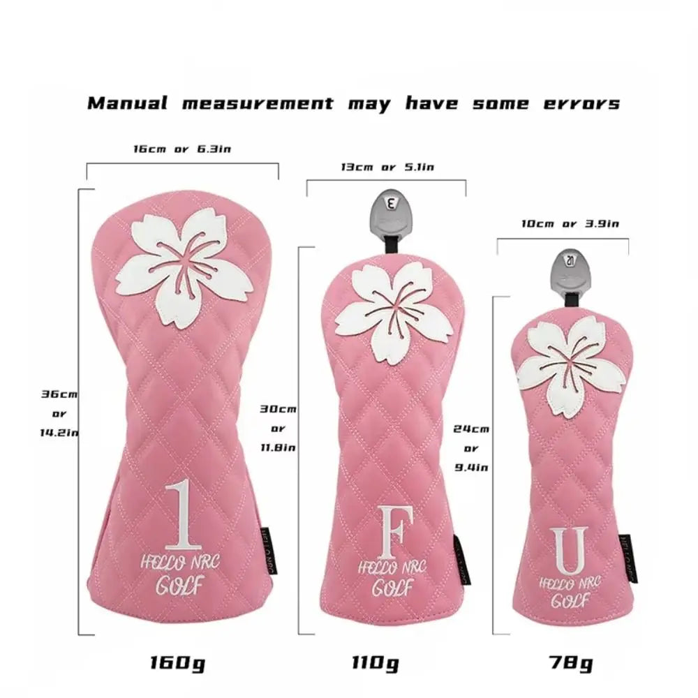 Sakura Pattern Golf Headcover (Driver, Fairway wood & Hybrid)