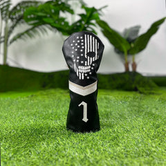 Golf Skull Skeleton Head Covers (Driver, Fairway & Hybrid)