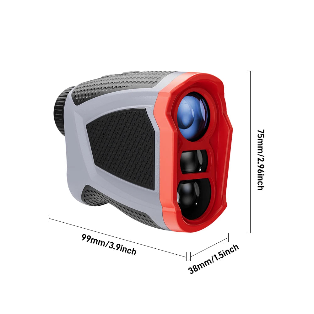 Golf Rangefinder With Flag Lock Vibration