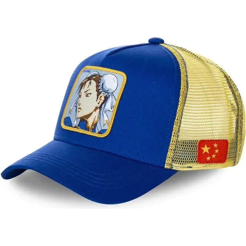 Street Fighter Trucker Caps