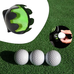 Attaches To Belt Golf Ball Cleaner Lightweight Single Handed Design Portable Golf Ball Washer Multipurpose Reusable