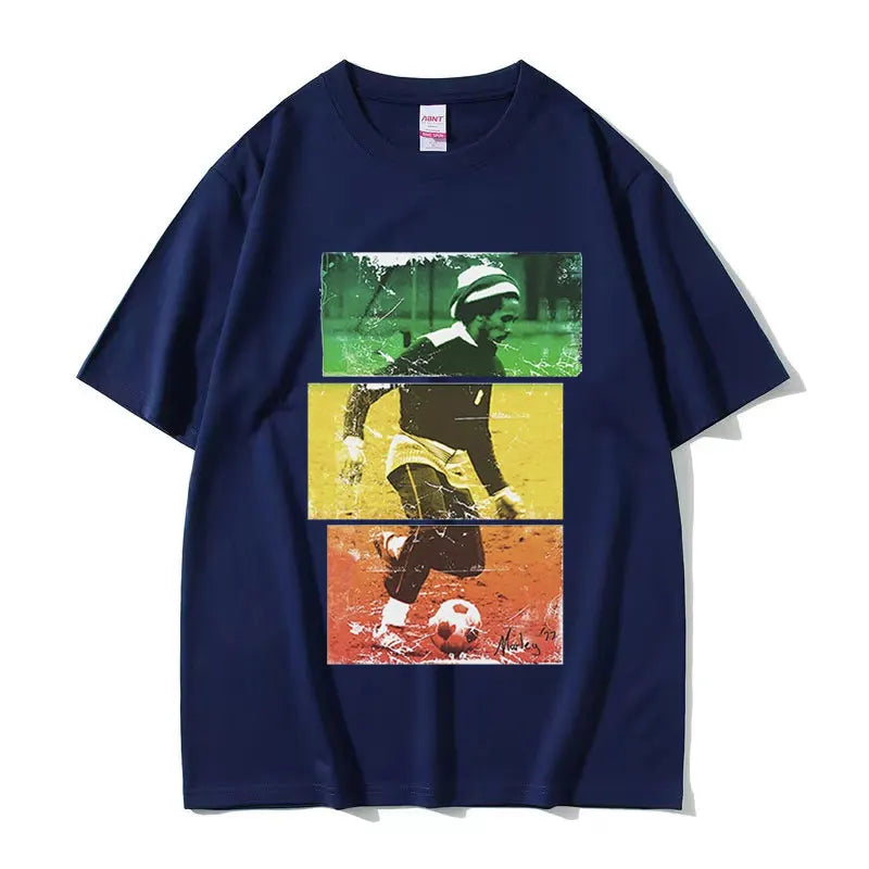 Reggae Bob Marley Retro T-Shirt