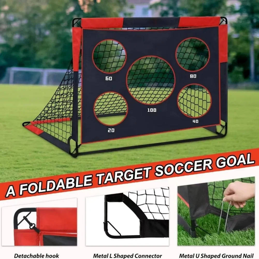 Football Goal Portable 2-in-1 Football Net
