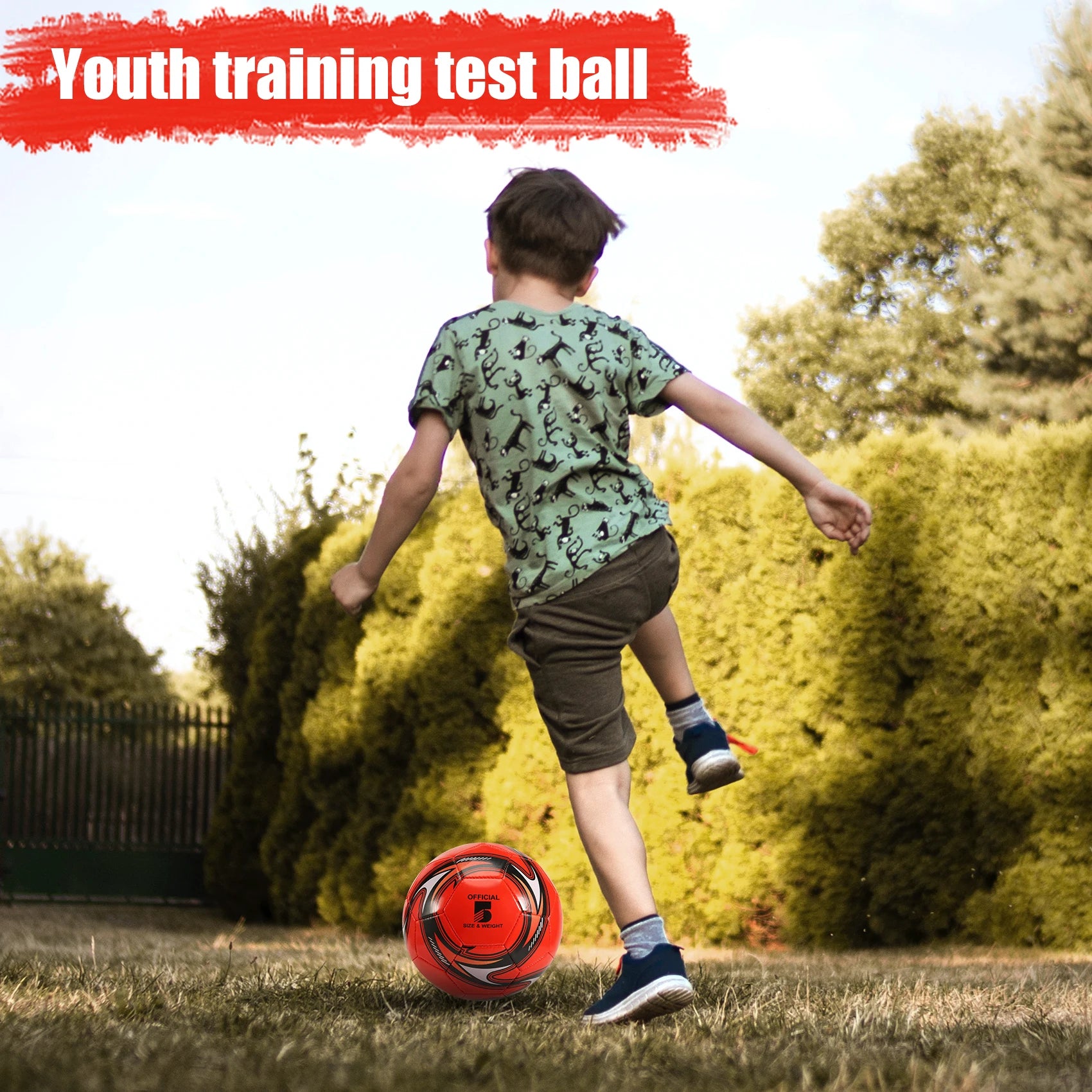 Football Size 5 - Red