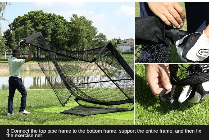 PGM Golf Practice Net Automatic Return
