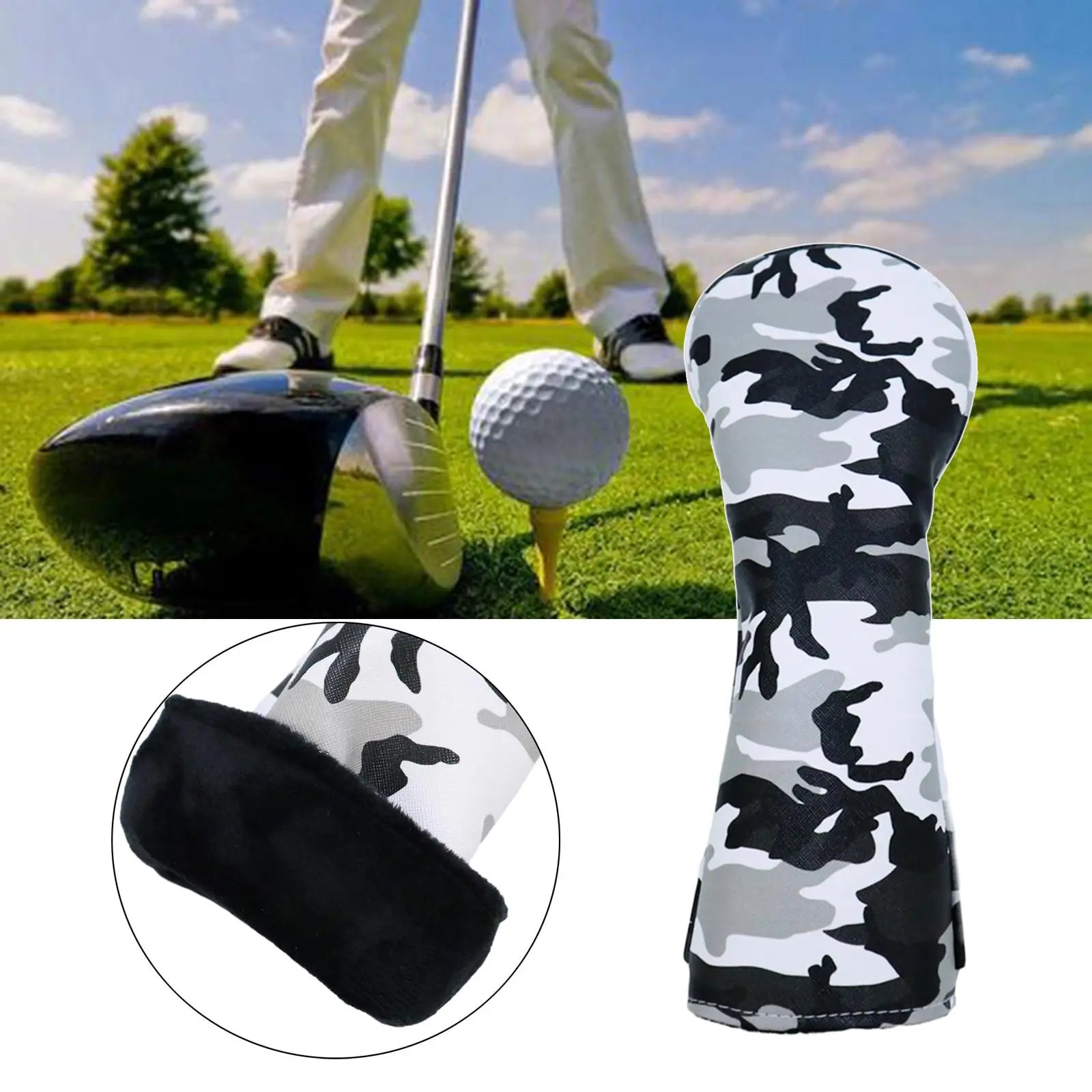 Camo Golf Head Covers