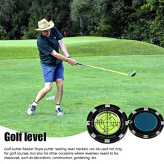 Slope Reader Golf Ball Marker