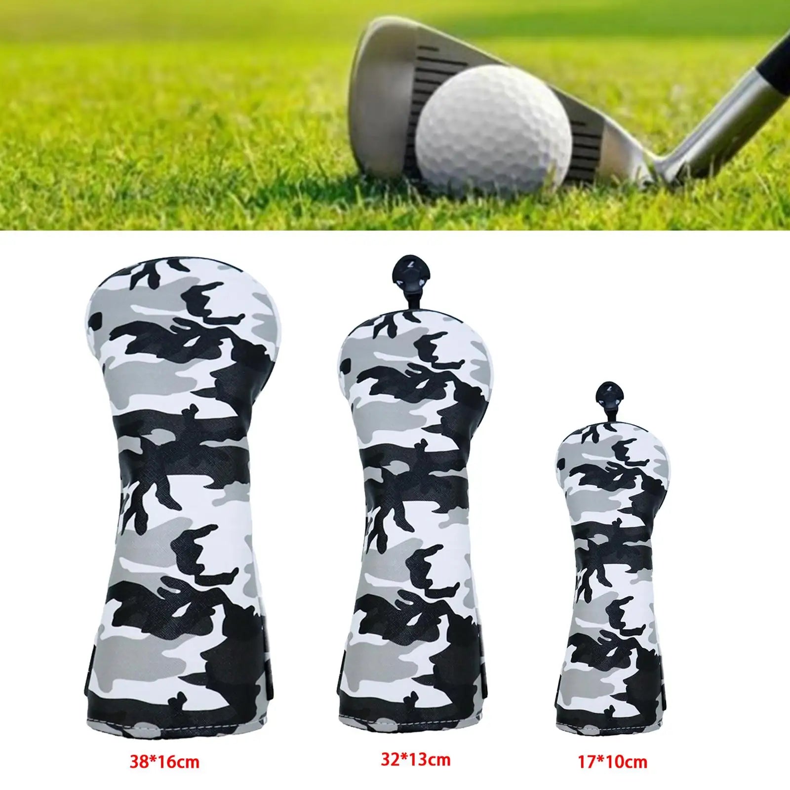 Camo Golf Head Covers