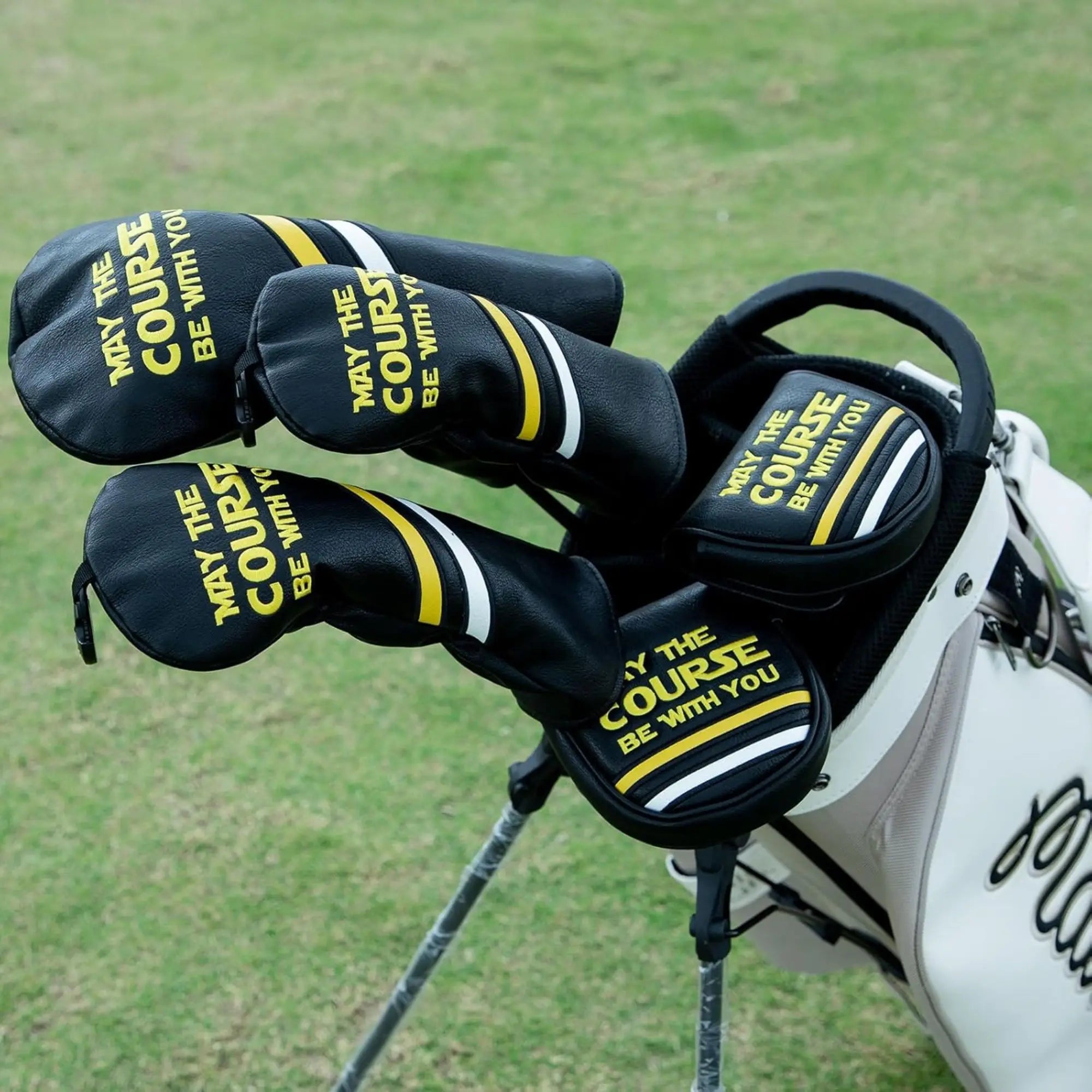 May The Force Be With You Golf Club Headcovers (Driver, Fairway Wood & Hybrid)