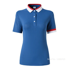 Womens Golf Breathable Polo T-Shirt