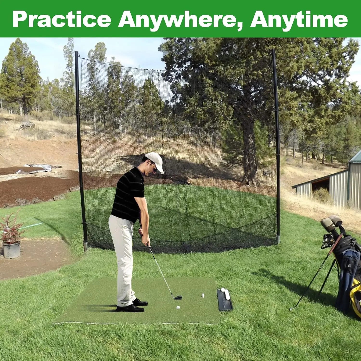 Golf Practice Barrier Net (Heavy Duty)