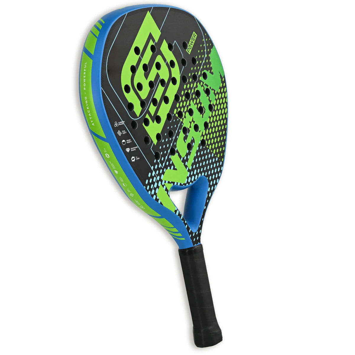 Padel Racket Carbon Fiber Diamond Shape