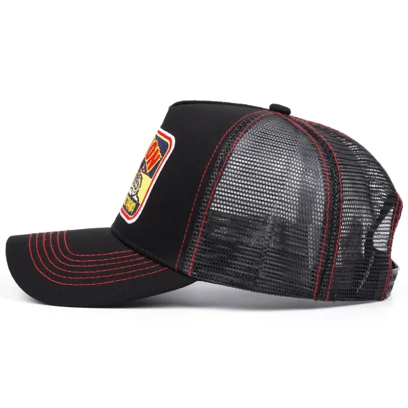 Retro Motorcross Trucker Cap