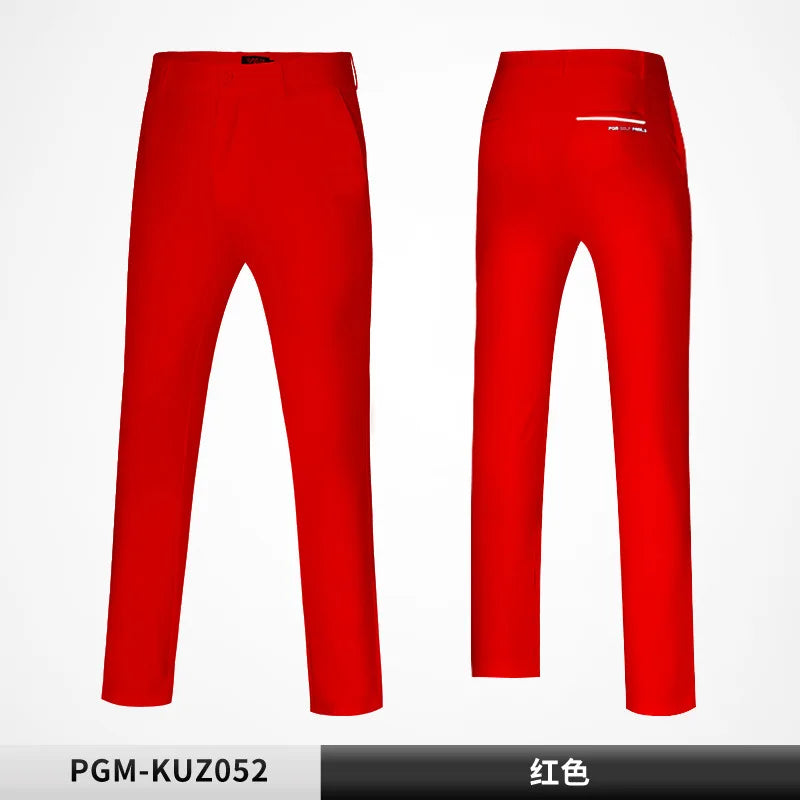 PGM Men Slim Fit Golf Trousers