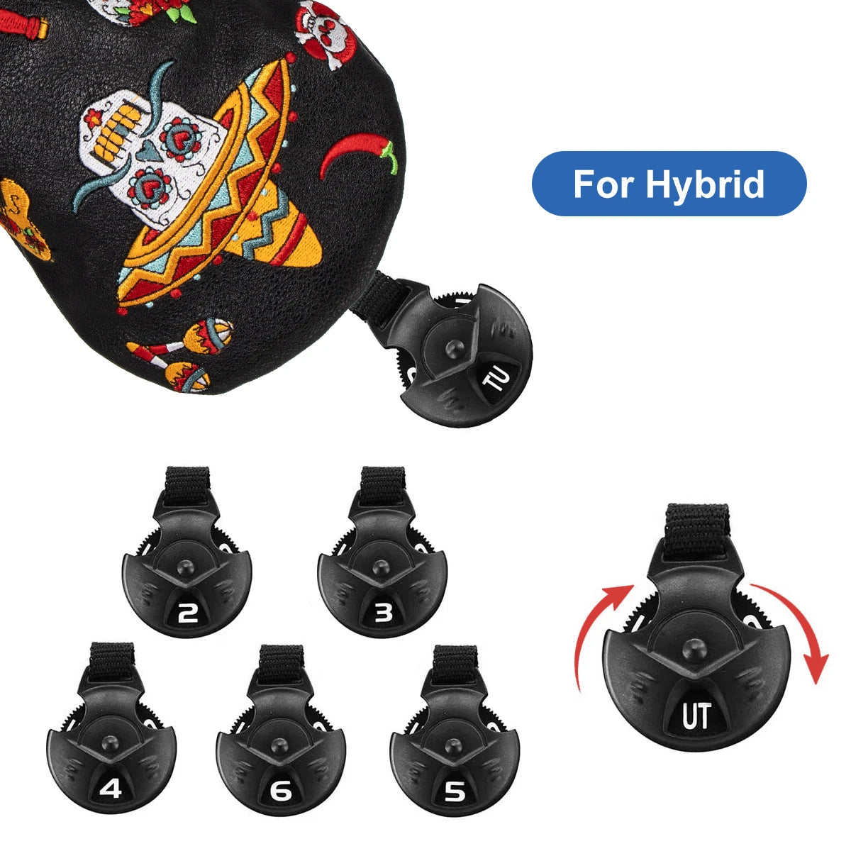 Day of the Dead Golf Driver Headcovers