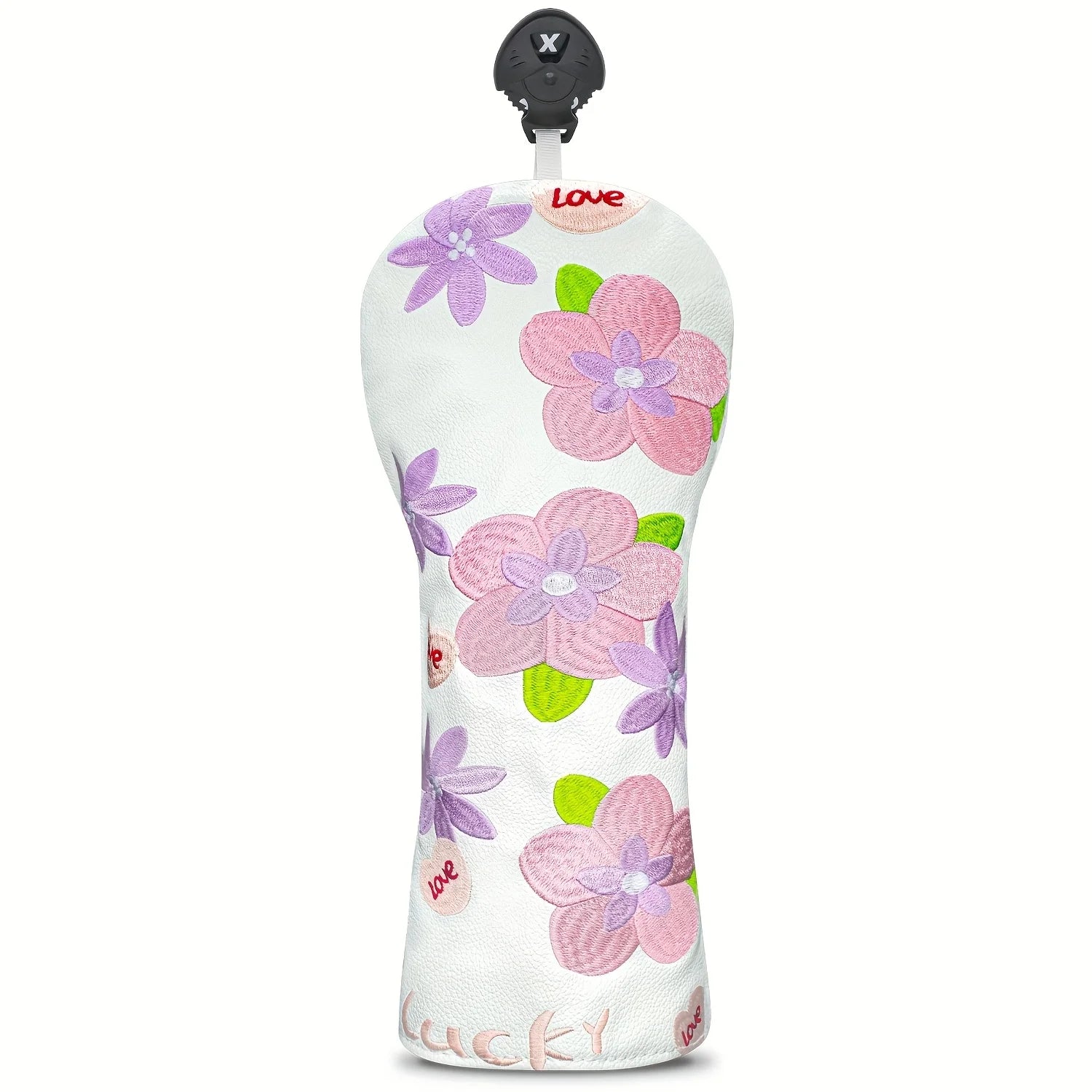 Golf Club Head Covers with Floral Design