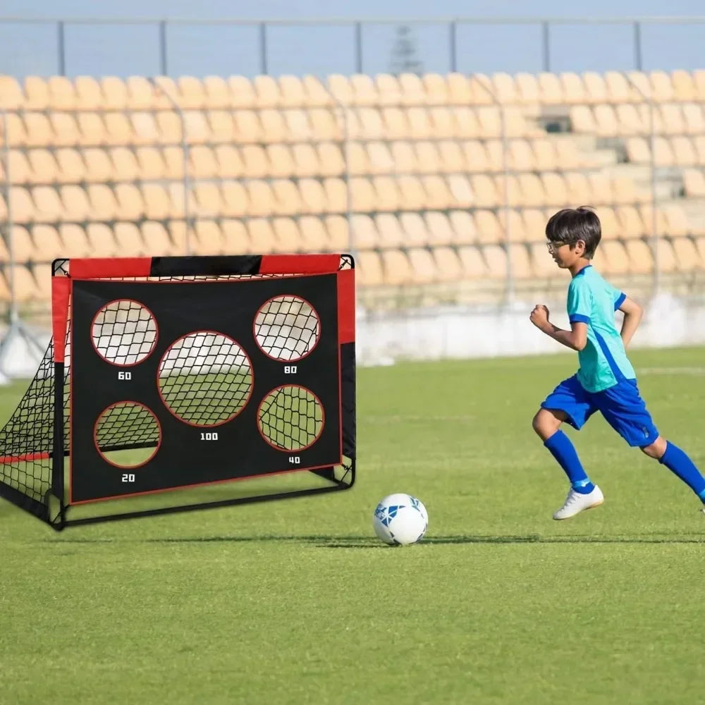 Football Goal Portable 2-in-1 Football Net