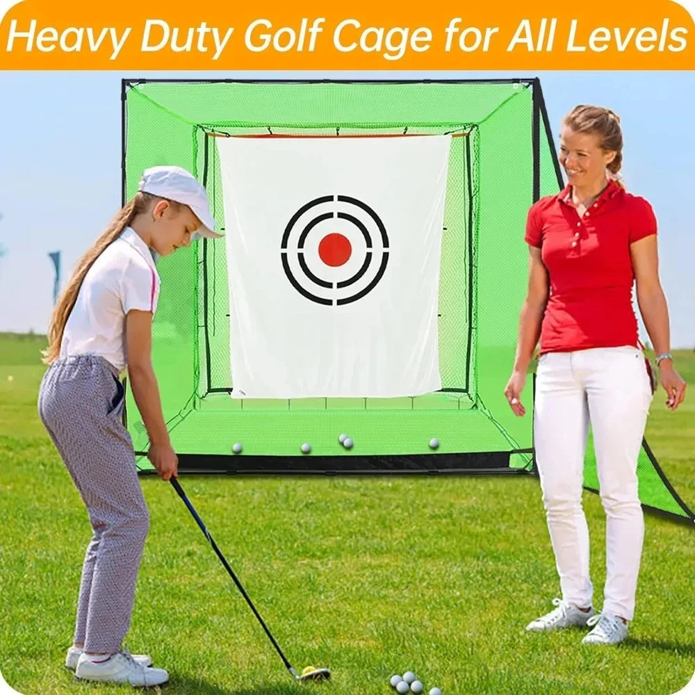 for Golf Cage Net,Golf Cage Netting,Golf Hitting Cage,Golf Nets for Backyard Driving, Heavy Duty Golf Cage Net,High Impac