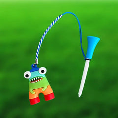 Cartoon Golf Rubber Tees  (Easy To Find)