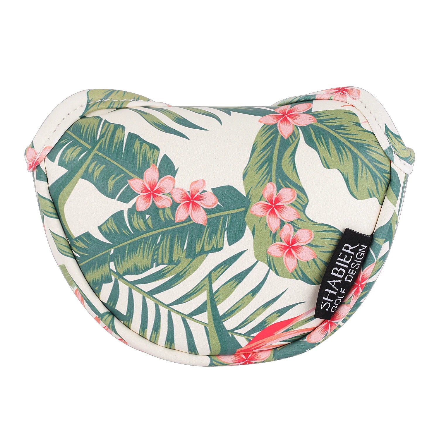 Magnetic Mallet Putter Cover – Tropical Floral Design