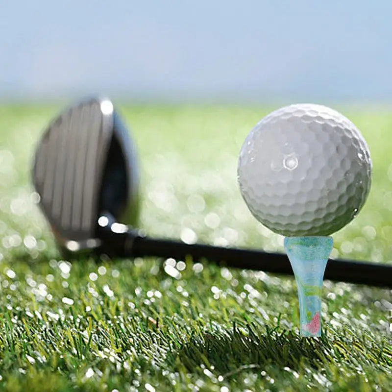 Multi Coloured Funky Wooden Golf Tees