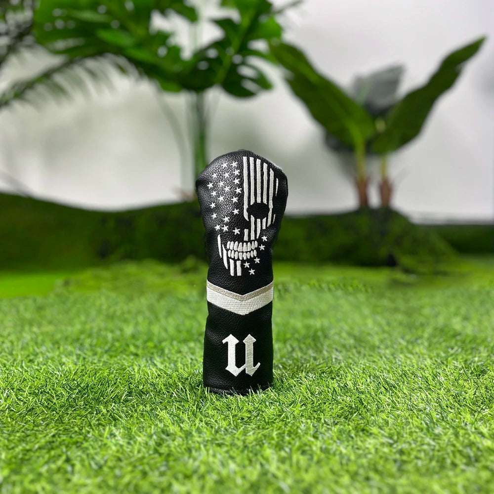 Golf Skull Skeleton Head Covers (Driver, Fairway & Hybrid)