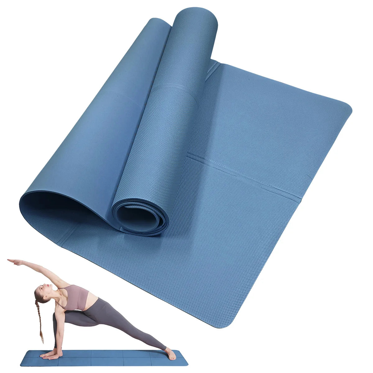 4mm Yoga Mat (Anti-slip)
