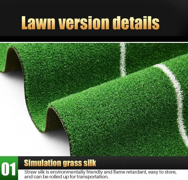 Golf Putting Mat PGM Adjustable Slope Portable Indoor Golf Putter Trainer Anti-slip Rubber Practice Mat with Ball Return Fairway