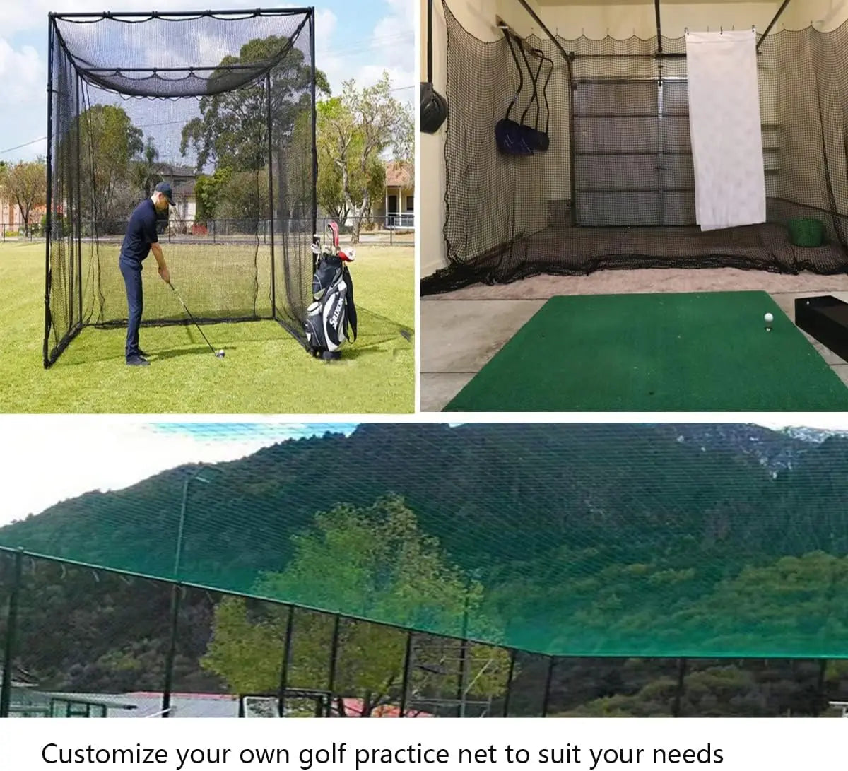 Golf Practice Barrier Net (Heavy Duty)