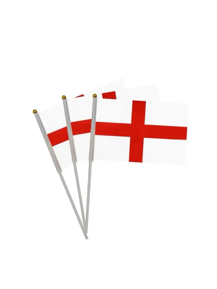 UK England hand waving Flag 14*21cm Polyester England Hand Flag Cross Of St George English