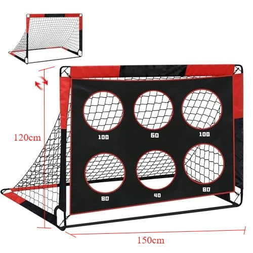 Football Goal Portable 2-in-1 Football Net