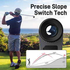 Golf Rangefinder With Flag Lock Vibration
