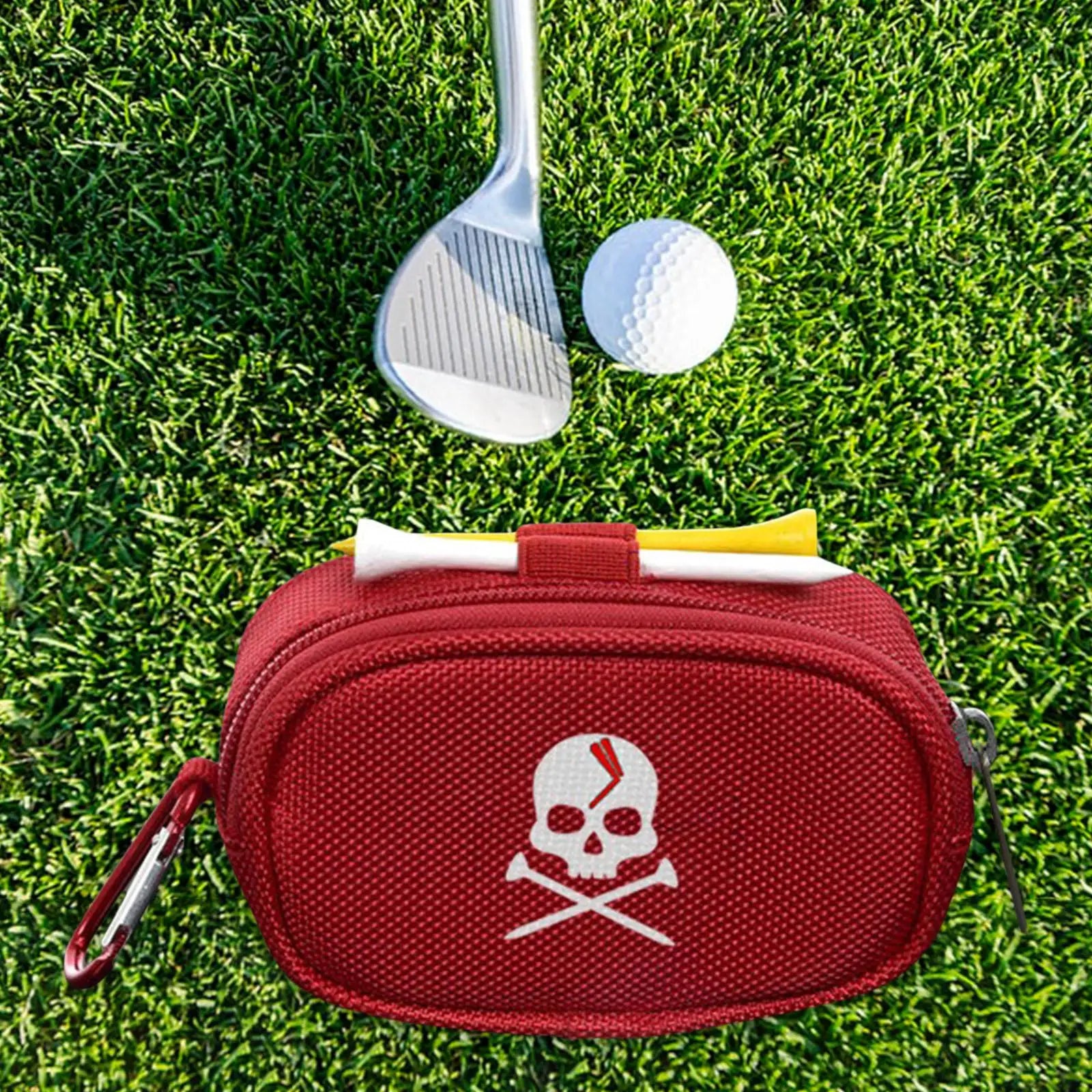 Golf Pouch Bag For Tees, Ball Markers and Pitch Repairers