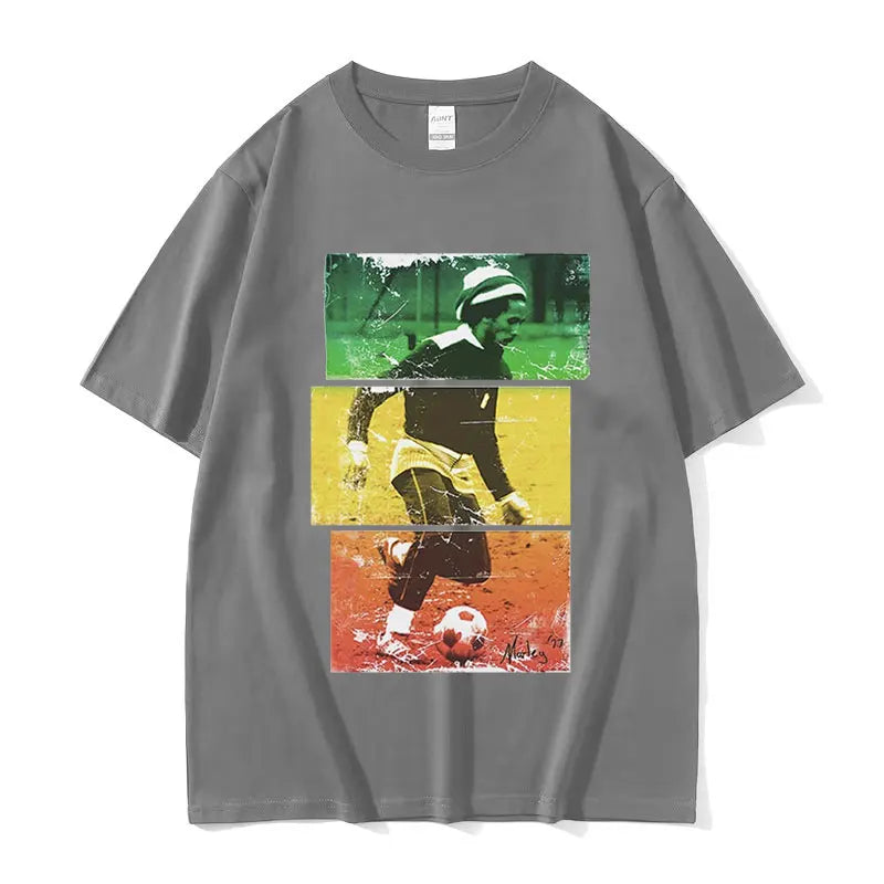 Reggae Bob Marley Retro T-Shirt