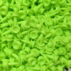 Plastic Green Golf Tees - 21mm