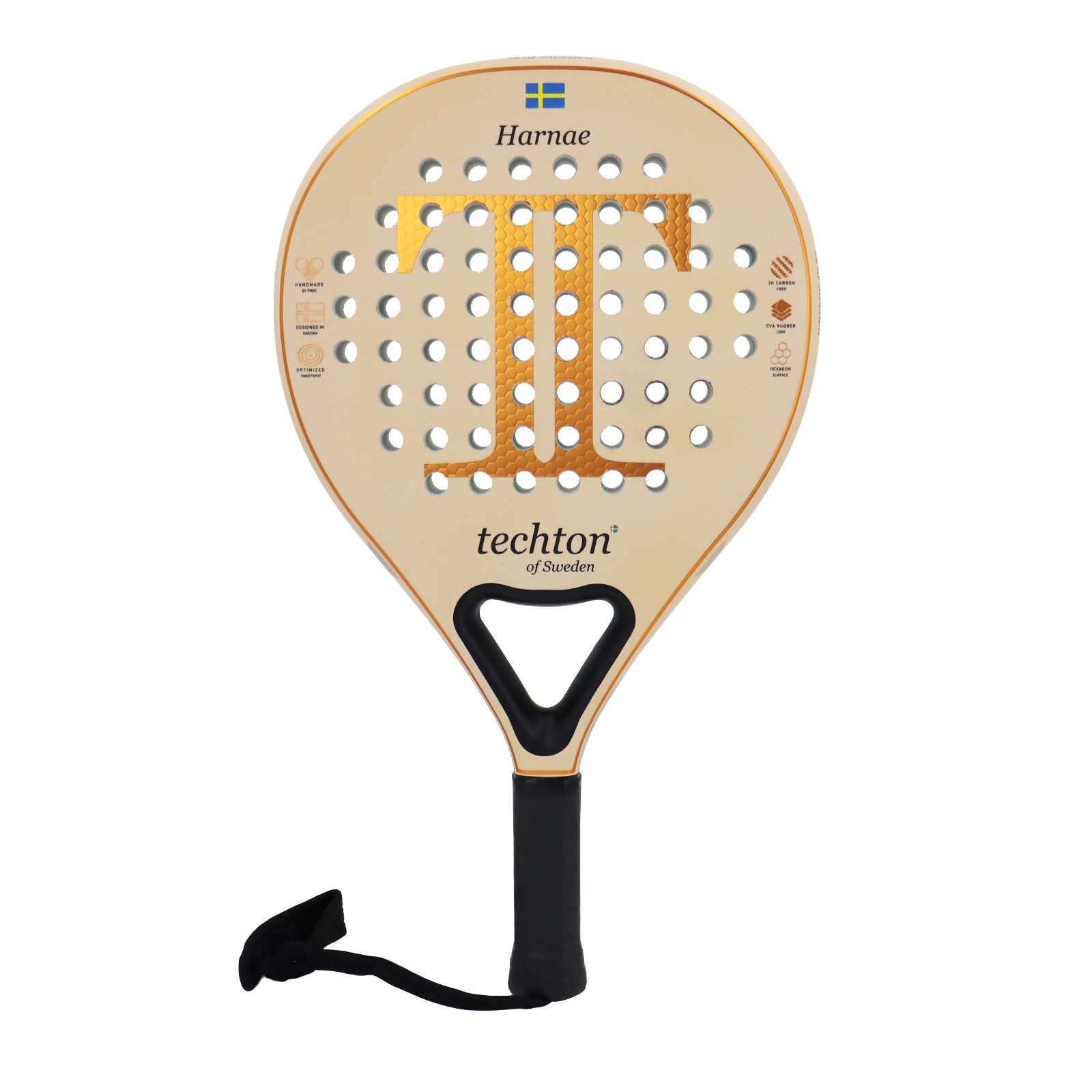 Padel Racket 3D Hexgon with Cover Bag
