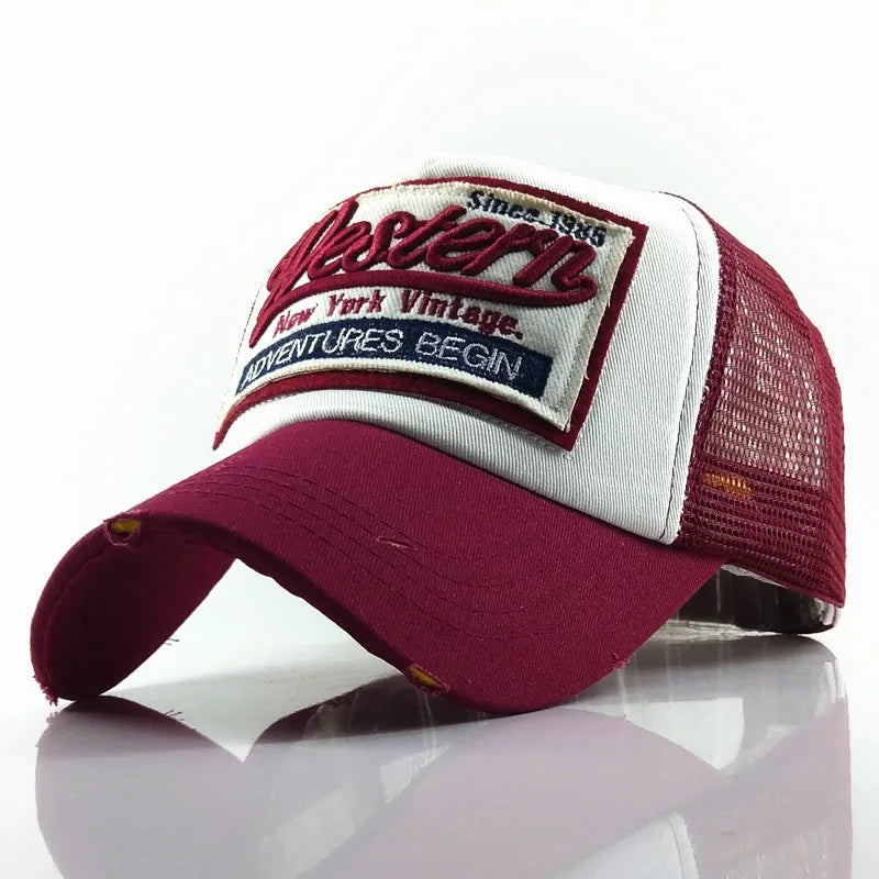 Western New York Retro Trucker Hats