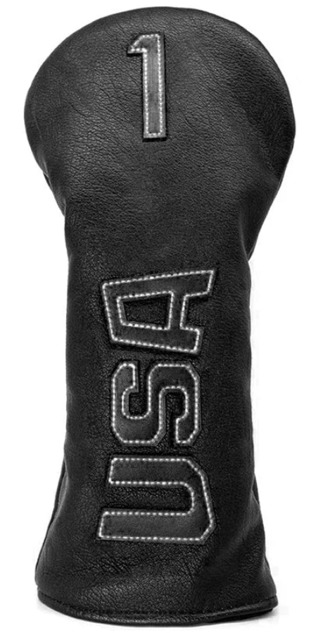 3pc Ryder Cup USA Black Headcovers (Driver, Fairway wood & Hybrid)