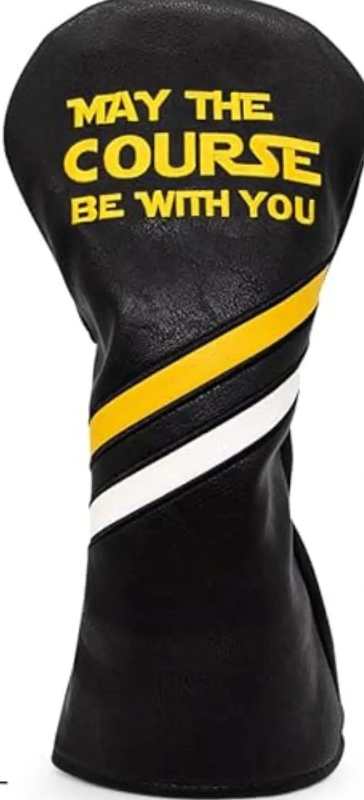 May The Force Be With You Golf Club Headcovers (Driver, Fairway Wood & Hybrid)