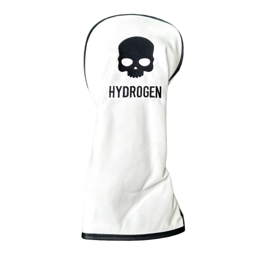 Embroidered Skull Hydrogen Design Golf Headcover (Driver, Fairway wood & Hybrid)
