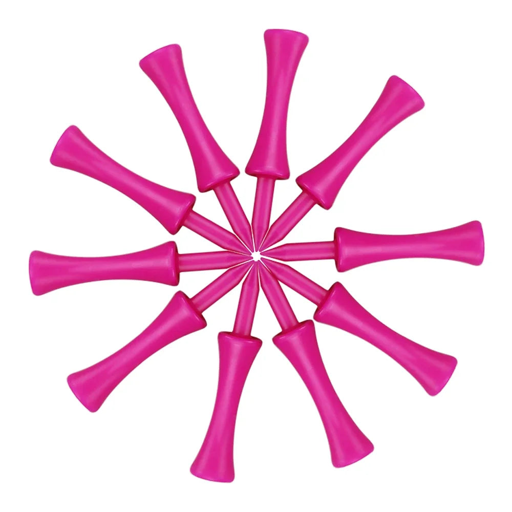 Multi Coloured Golf Tees (50 Pcs - 37mm to 70mm)