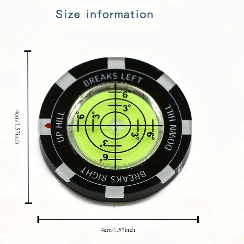 Slope Reader Golf Ball Marker