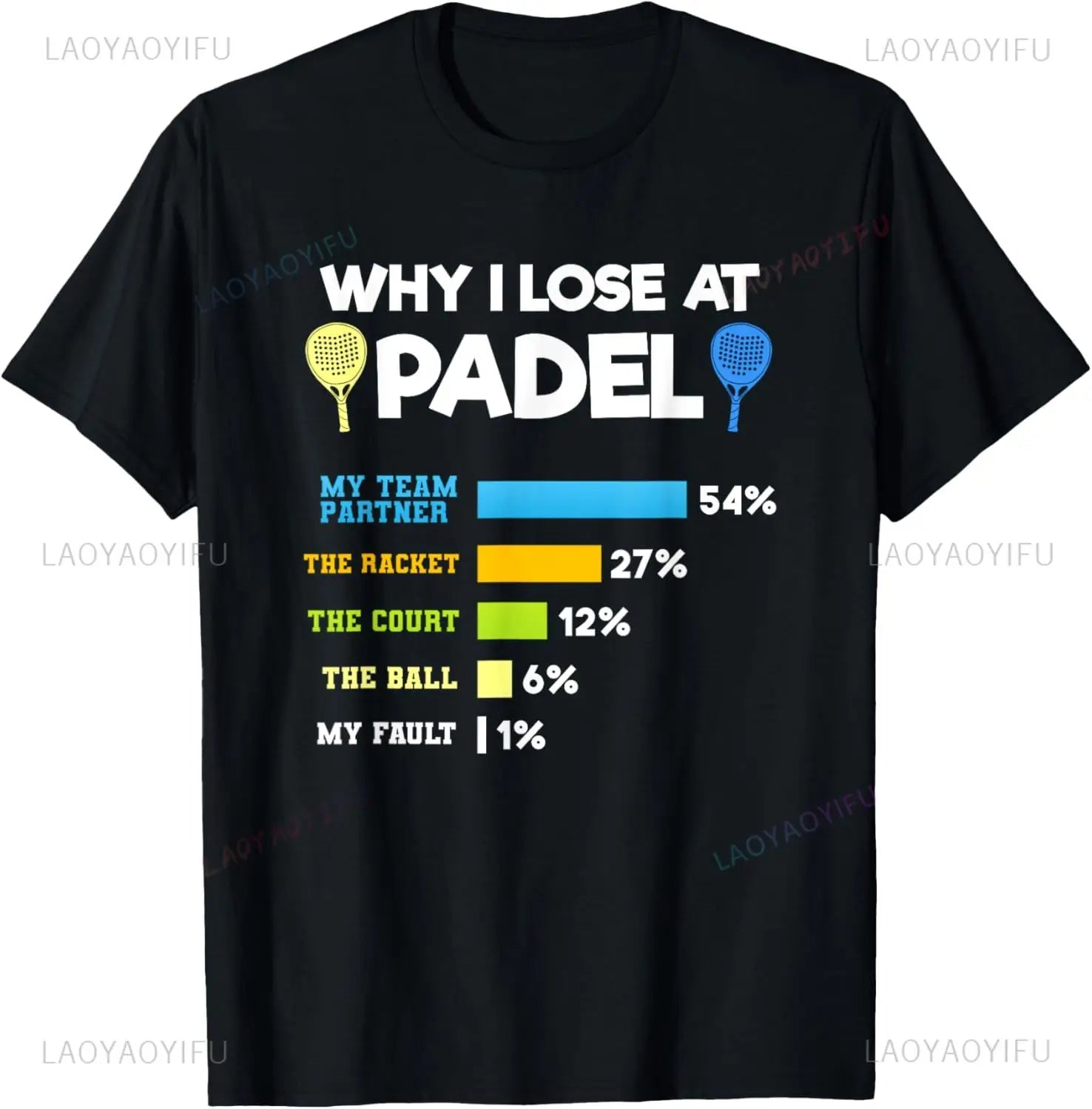 Padel Why I Lose At Padel T-Shirt