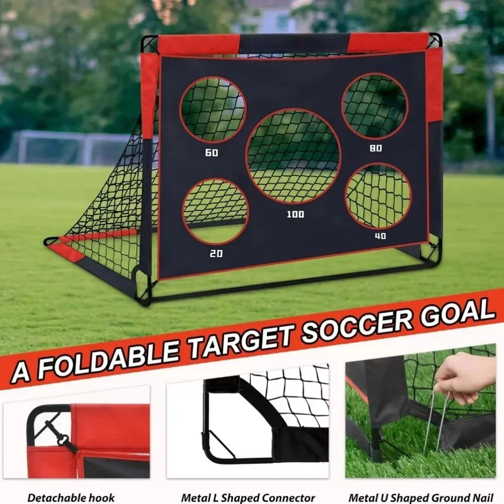 Football Goal Portable 2-in-1 Football Net