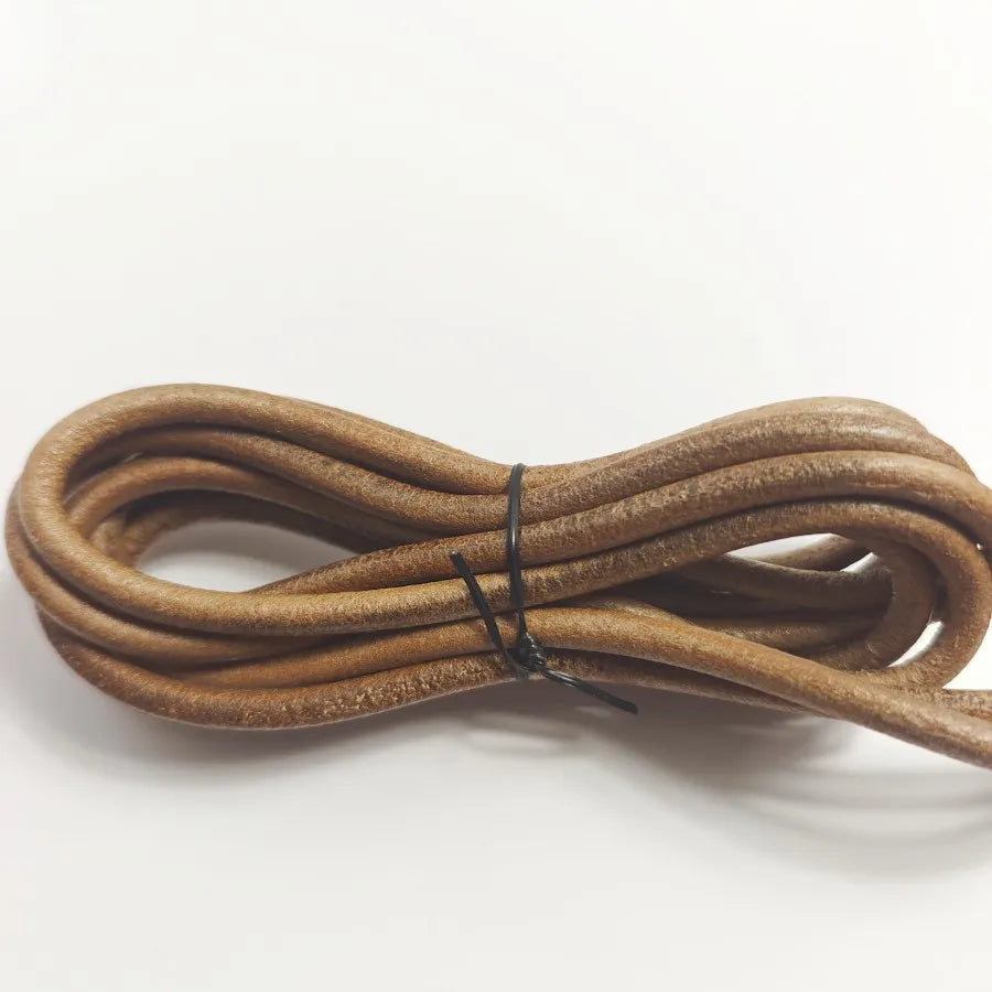 Professional Leather Jump Rope With Wooden Handle